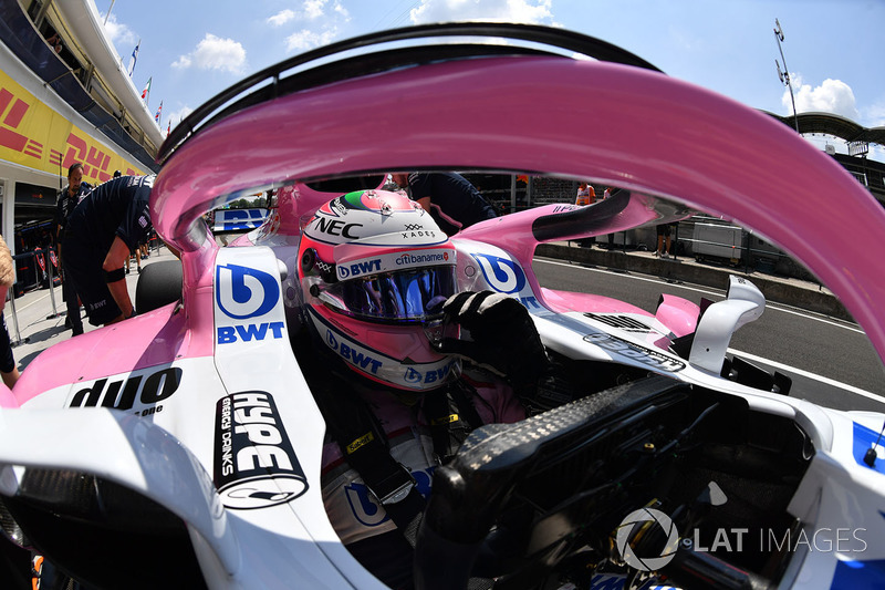 19: Sergio Perez, Force India VJM11, 1'19.200
