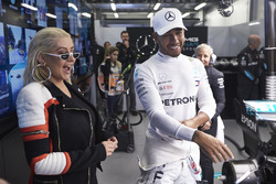 Christina Aguilera ve Lewis Hamilton, Mercedes AMG F1