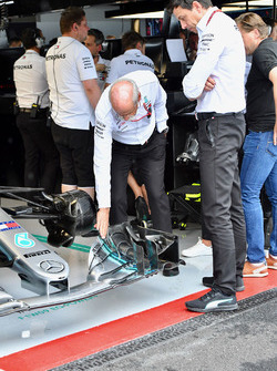 Toto Wolff, Direttore del Motorsport Mercedes AMG F1, e Dr. Dieter Zetsche, CEO Daimler AG