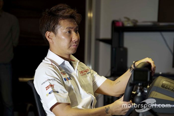 Kamui Kobayashi, Toyota, prueba el GT Sport