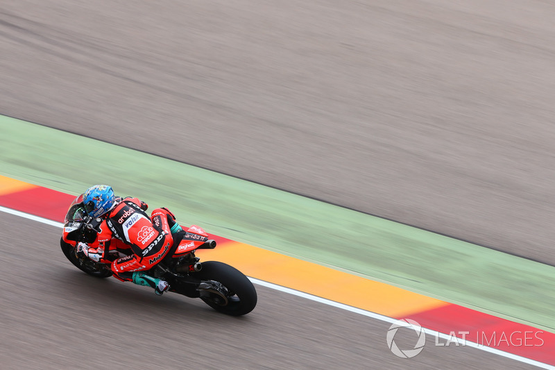 Marco Melandri, troisième, Aruba.it Racing-Ducati SBK Team