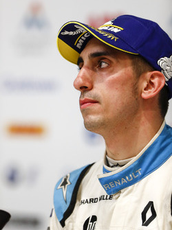 Sébastien Buemi, Renault e.Dams in the post race press conference