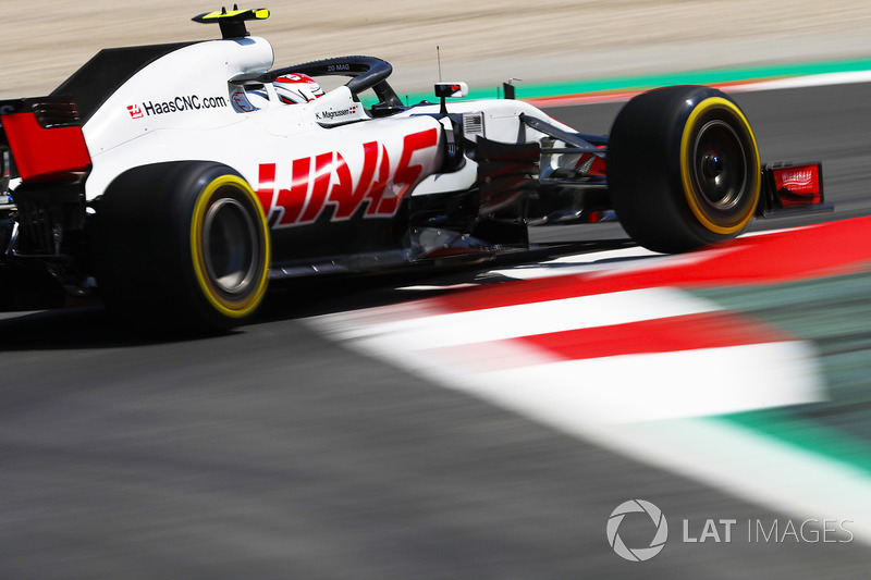 7: Kevin Magnussen, Haas F1 Team VF-18, 1'17.676