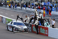 Kevin Harvick, Stewart-Haas Racing, Ford Fusion Jimmy John's celebrates his win