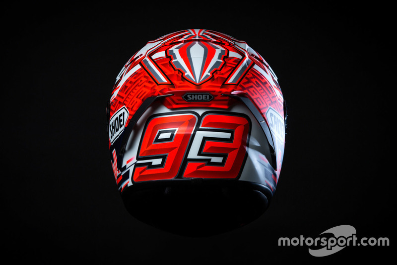 Il casco di Marc Marquez, Repsol Honda Team