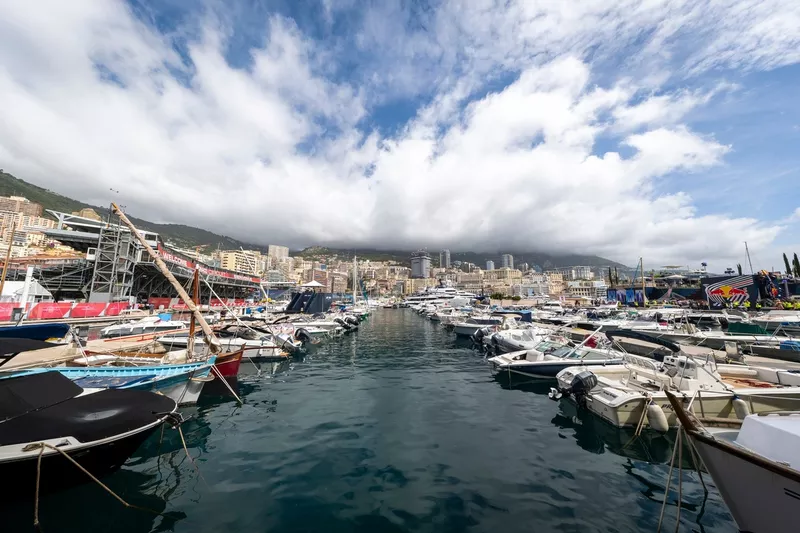 A general view of the harbour