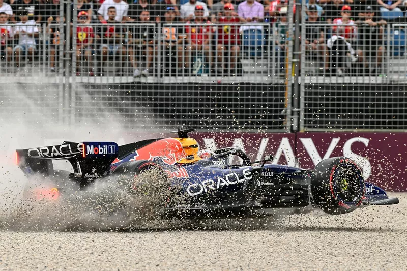 Max Verstappen, accident Red Bull Racing