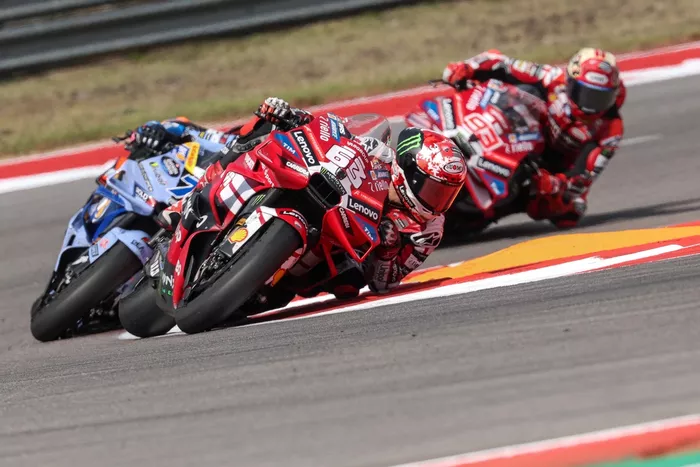 Francesco Bagnaia, Ducati Team, Álex Márquez, Gresini Racing, Marc Márquez, Ducati Team