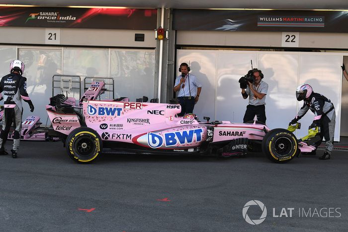 Sergio Pérez, Sahara Force India VJM10