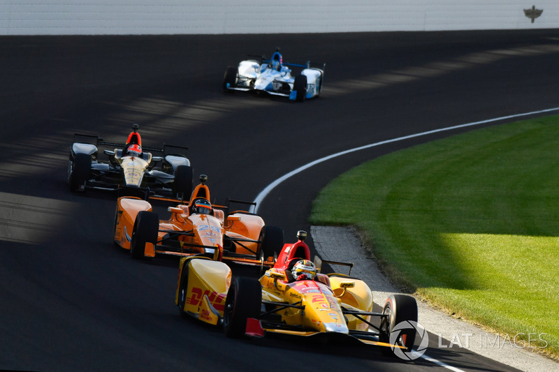 Ryan Hunter-Reay, Andretti Autosport Honda, Fernando Alonso, Andretti Autosport Honda