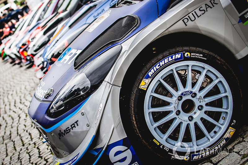 Michelin tire at Rally Germany
