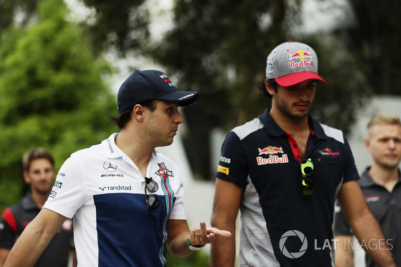 Felipe Massa, Williams, Carlos Sainz Jr., Scuderia Toro Rosso