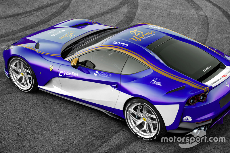 Ferrari 812 dengan corak Sauber