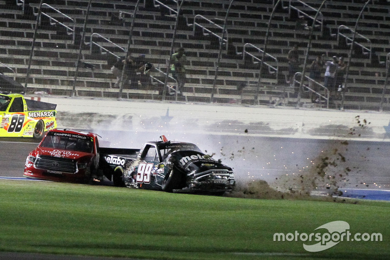 Unfall von Timothy Peters, Chevrolet Silverado