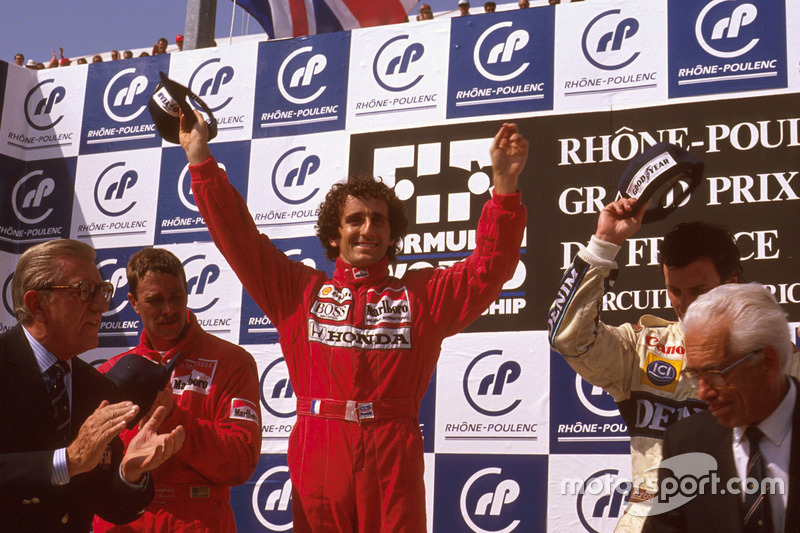 4º Alain Prost: 106 podios