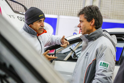 Jordi Gené et Álex Crivillé lors des 500km d'Alcañiz