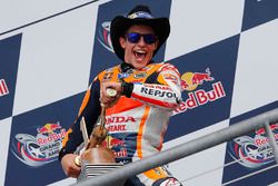 El ganador de la carrera, Marc Marquez, Repsol Honda Team