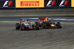 Ромен Грожан, Haas F1 Team VF-16 и Даниил Квят, Red Bull Racing RB12