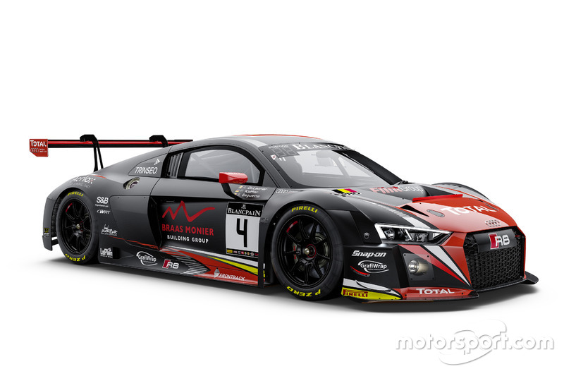 #4 Team WRT: Bertrand Baguette, Pierre Kaffer, Adrien de Leener