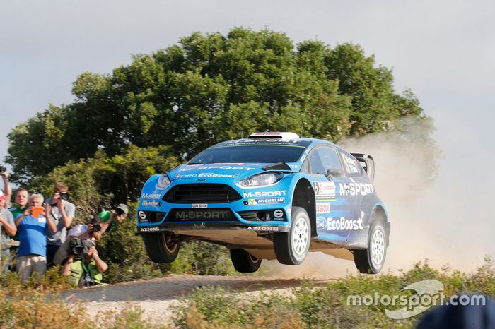 Mads Ostberg, Ola Floene, M-Sport Ford Fiesta WRC