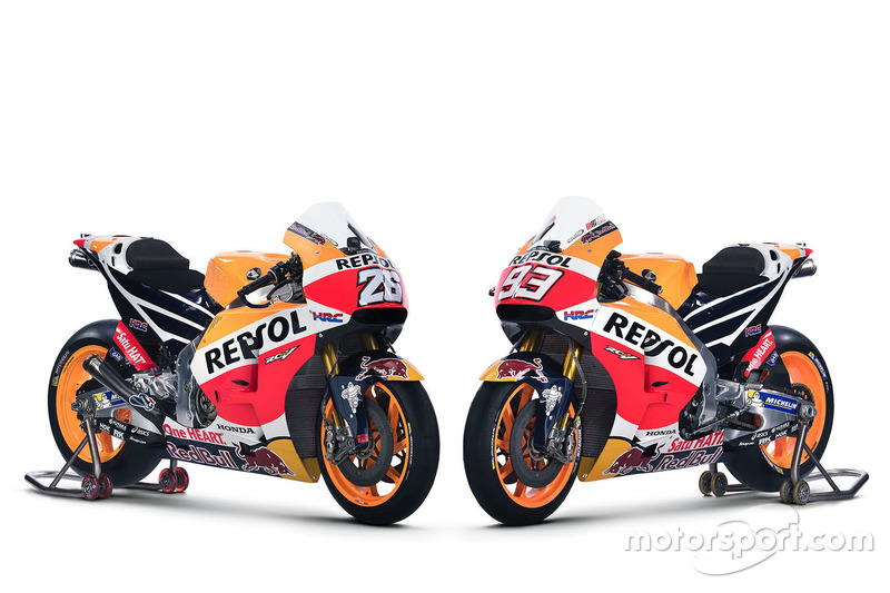 Honda RC213V 2016 de Dani Pedrosa, Repsol Honda Team and Marc Marquez, Repsol Honda Team