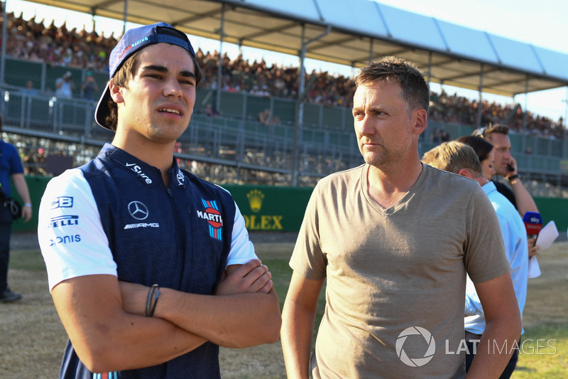 Lance Stroll, Williams et Ian Poulter, Golfeur