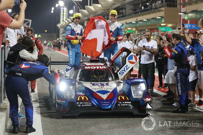 LMP2 first place #31 Vaillante Rebellion ORECA 07-Gibson: Julien Canal, Nicolas Prost, Bruno Senna 