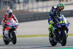 Valentino Rossi, Yamaha Factory Racing, Andrea Dovizioso, Ducati Team