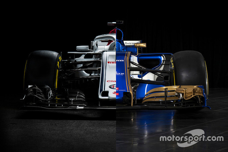 Sauber C36 vs. C37 Comparison