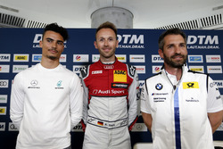 Basın toplantısı: Pascal Wehrlein, Mercedes-AMG Team HWA, René Rast, Audi Sport Team Rosberg, Timo Glock, BMW Team RMG