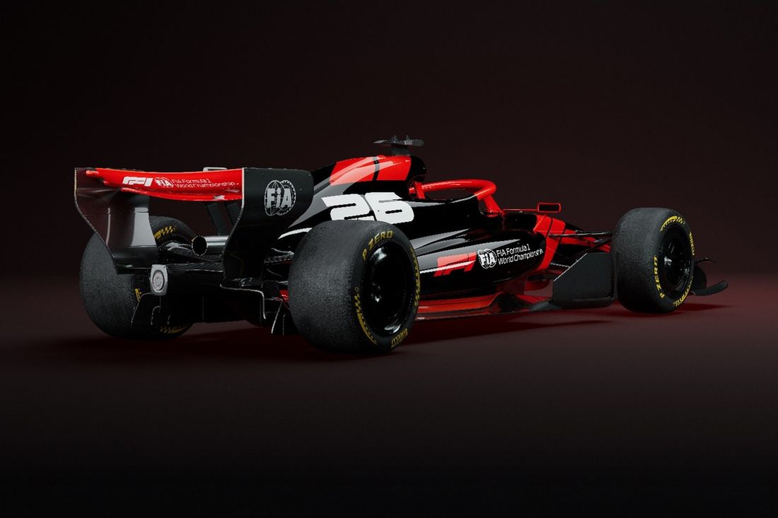 2026 F1 car render