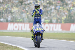 Ganador de la carrera Valentino Rossi, Yamaha Factory Racing