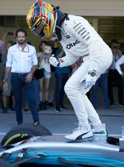 Le vainqueur Lewis Hamilton, Mercedes AMG F1