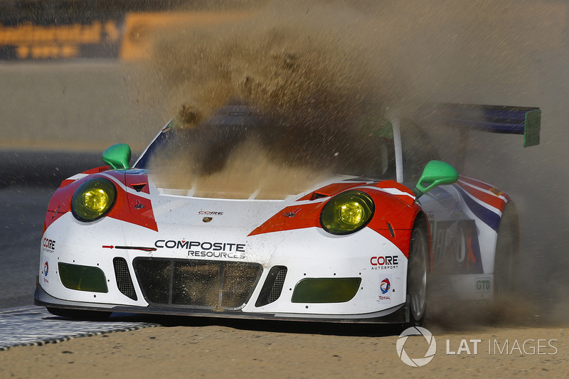 #54 CORE Autosport Porsche 911 GT3R: Jon Bennett, Colin Braun