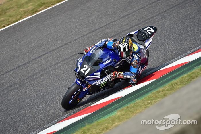 #21 Yamaha Factory Racing Team: Katsuyuki Nakasuga, Alex Lowes, Michael Van Der Mark