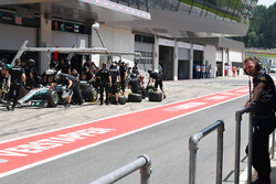 Керівник Red Bull Racing Крістіан Хорнер, Льюіс Хемілтон, Mercedes AMG F1 W08