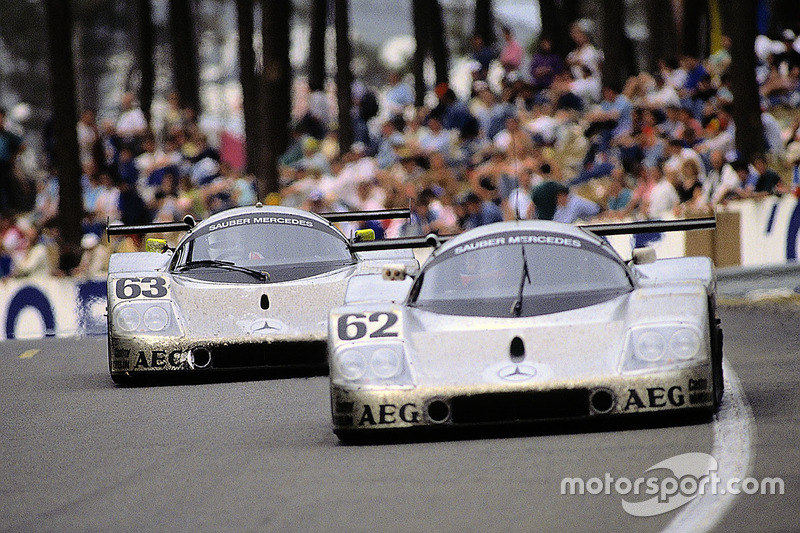 #62 Team Sauber Mercedes, Sauber C9 Mercedes-Benz: Jean-Louis Schlesser, Jean-Pierre Jabouille, Alai