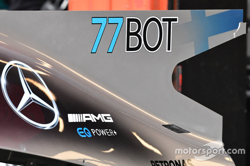 Mercedes AMG F1 F1 W08 bodywork detail