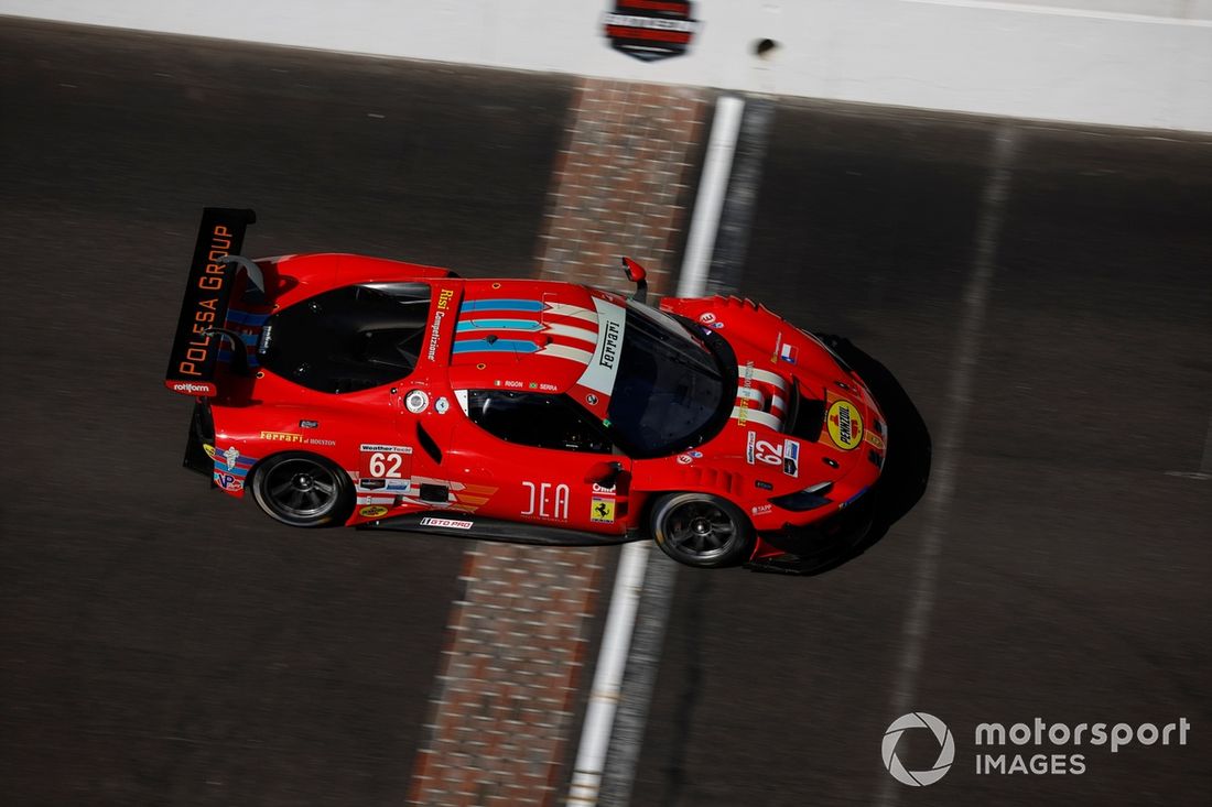 #62 Risi Competizione Ferrari 296 GT3: Daniel Serra, Davide Rigon