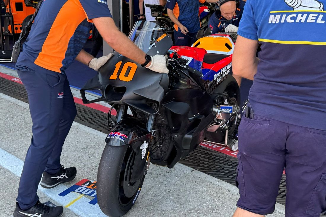 Moto de Luca Marini, Repsol Honda Team
