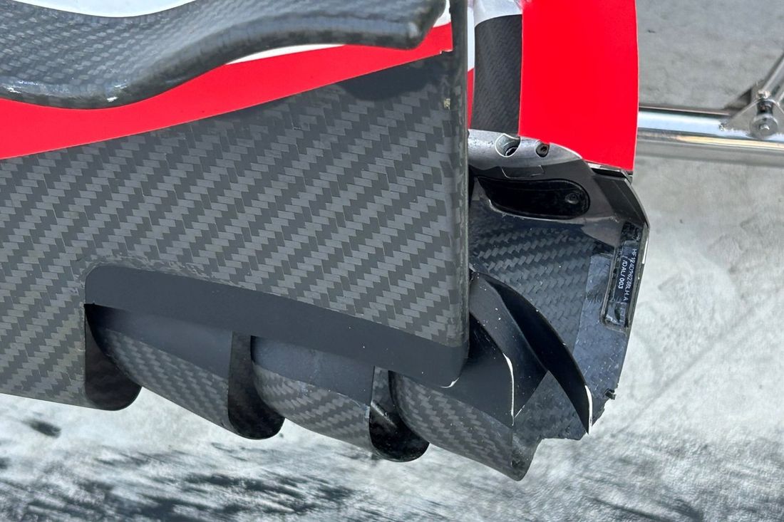 Detalhes técnicos da Haas VF-24