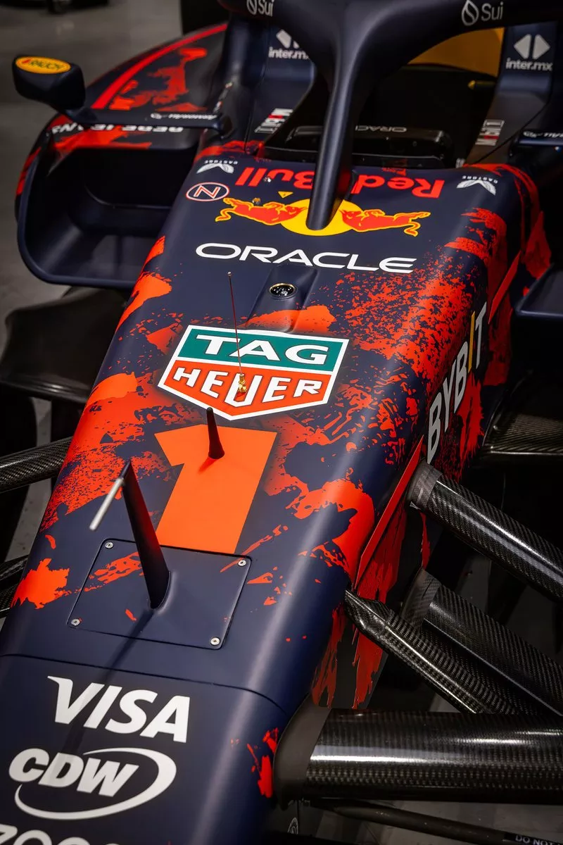 La livrée de la RB20 de Red Bull Racing pour le GP de Grande-Bretagne
