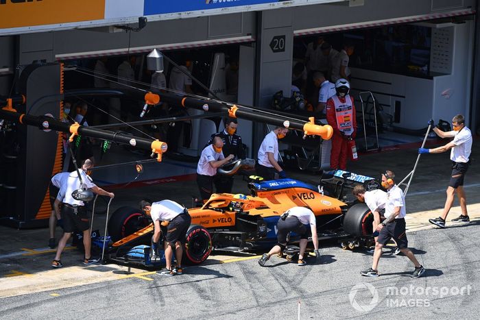 Lando Norris, McLaren MCL35