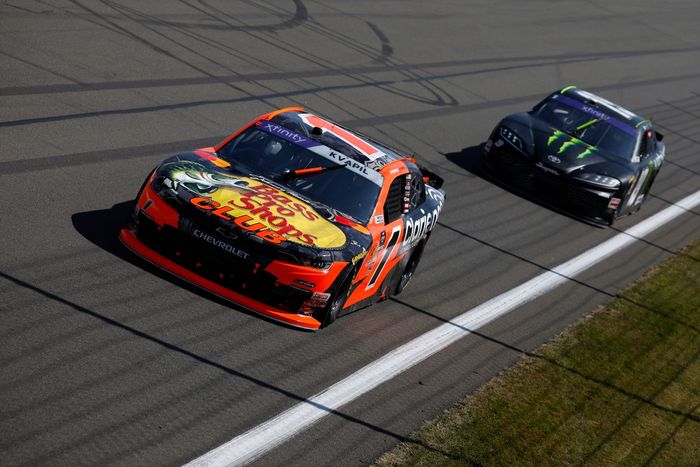 Carson Kapvil, JR Motorsports Chevrolet, Riley Herbst, Toyota