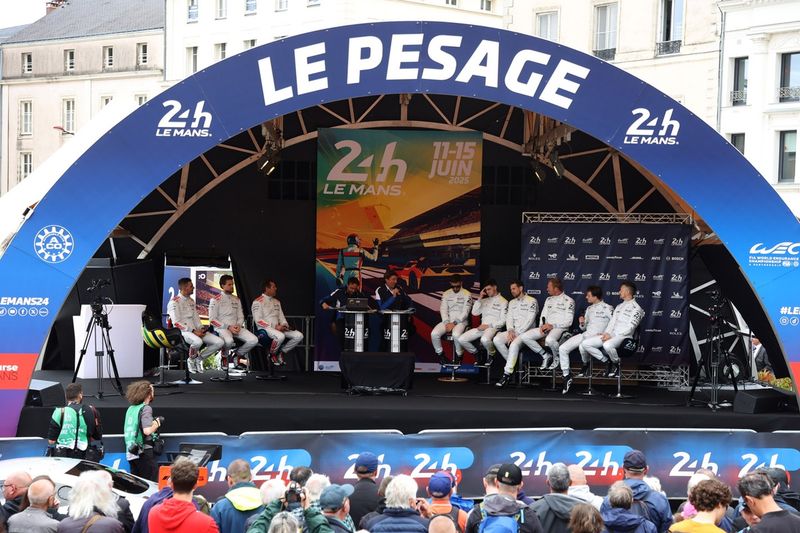 #60 Iron Lynx Mercedes-AMG LMGT3: Andrew Gilbert, Lorcan Hanafin, Fran Rueda,#61 Iron Lynx Mercedes-AMG LMGT3: Martin Berry, Lin Hodenius, Maxime Martin, #63 Iron Lynx Mercedes-AMG LMGT3: Stephen Grove, Brenton Grove, Luca Stolz