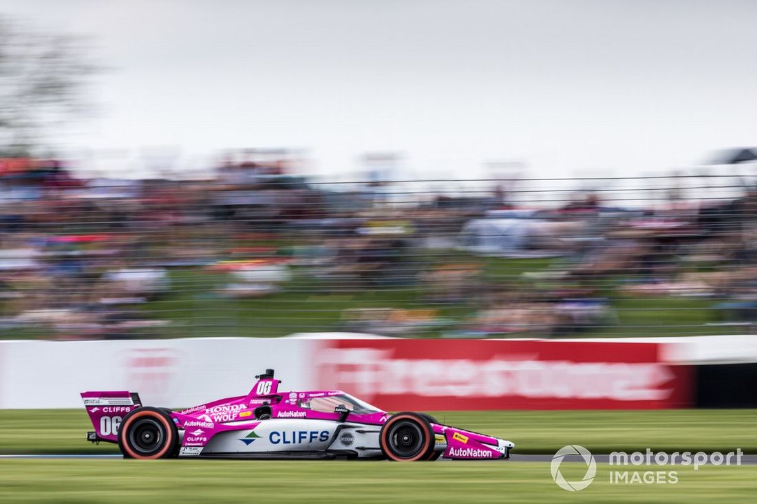 Helio Castroneves, Meyer Shank Racing Honda