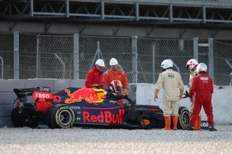 Pierre Gasly, Red Bull Racing RB15 na crash