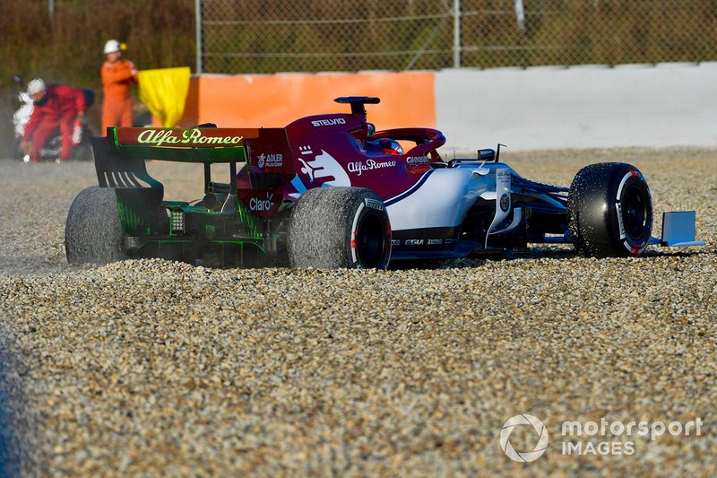Der Abflug von Kimi Räikkönen