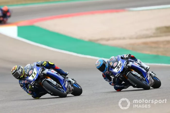 Sandro Cortese, GRT Yamaha WorldSBK, Marco Melandri, GRT Yamaha WorldSBK