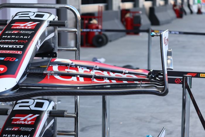 Haas VF-24 detalles técnicos